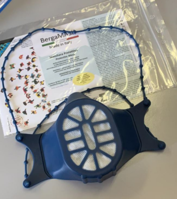 BergaMASK kit adulto + 30 filtri tnt - immagine 3