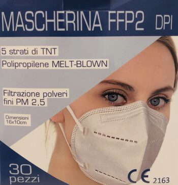 Mascherina FFP2 kn95 - DPI - 1pz
